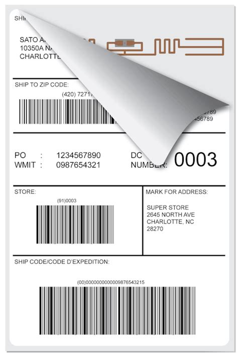 rfid sticker reader|printable rfid labels.